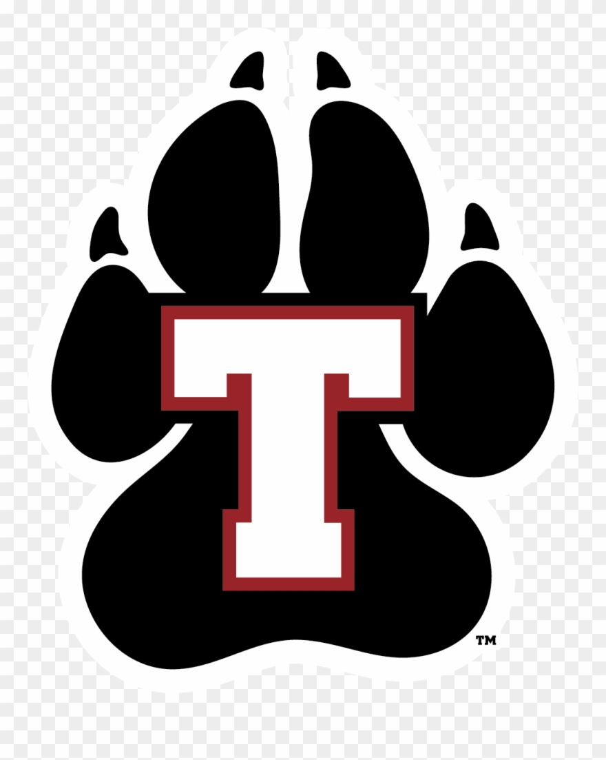 Paw For Black - Thomas College Clipart