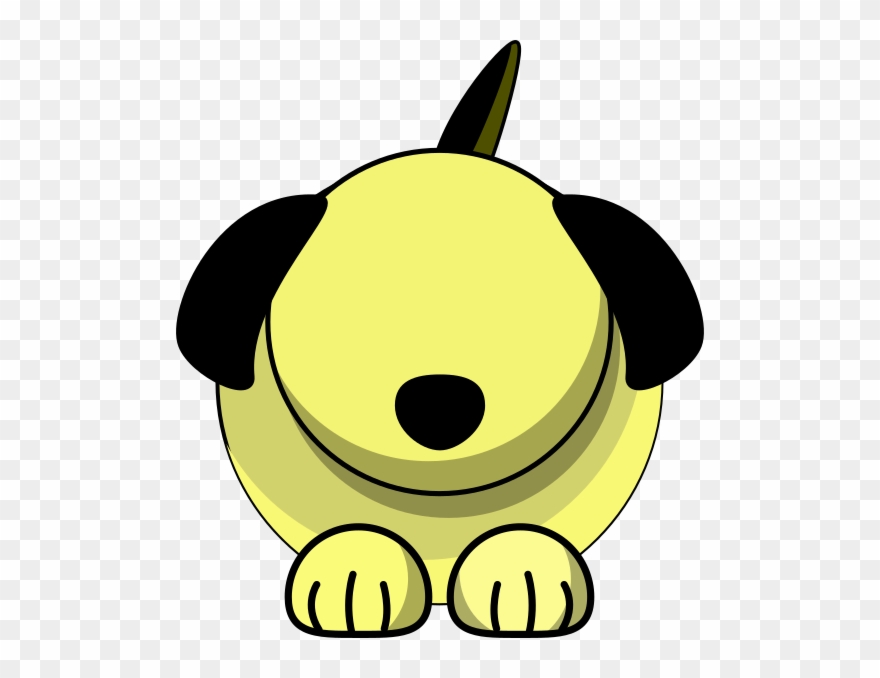 Dog Without Eyes Cartoon Clipart