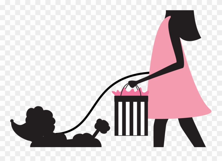 Girl Walking Dog Clipart Free Download Best Girl Walking - Festa Paris Png Transparent Png