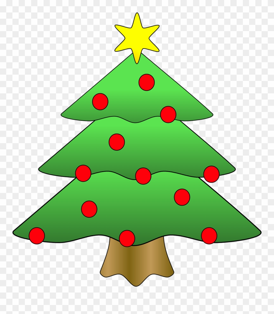Christmas Tree Clipart - Png Download