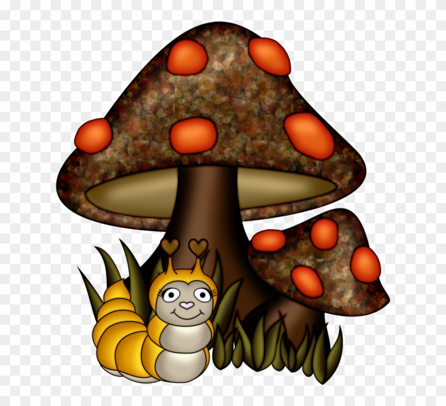 Mushroom Clipart Animal Park - Clip Art - Png Download