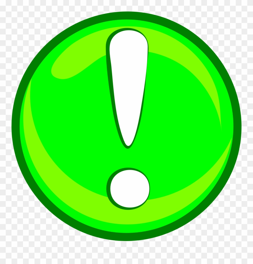 Olen Juuri Tekemässä Listaa Tänne Blogiin - Exclamation Mark Clipart