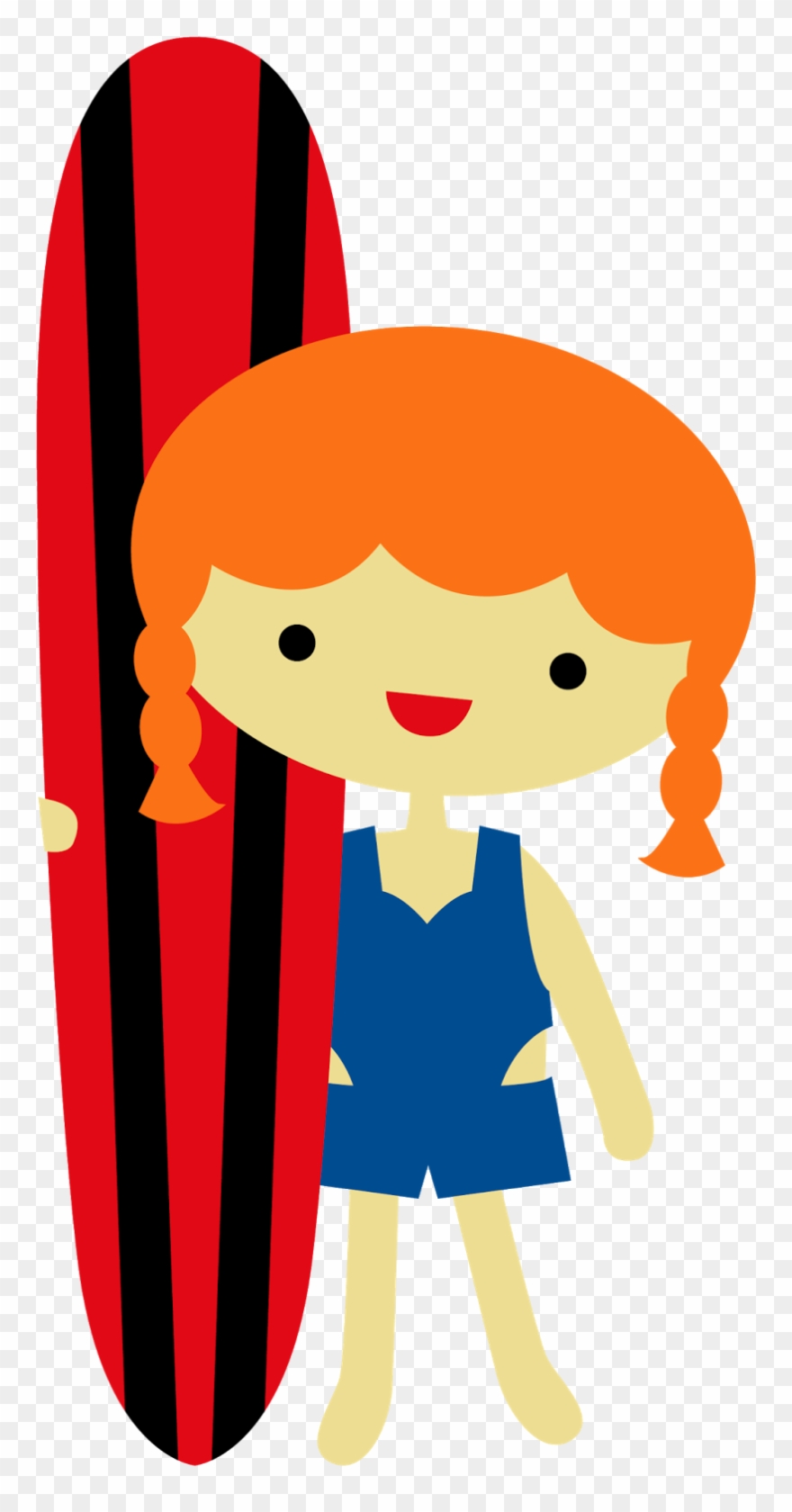 Praia E Piscina - Clip Art - Png Download