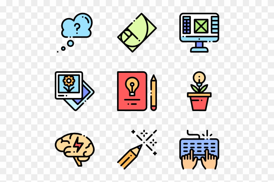 Creative Process - Creativity Clipart