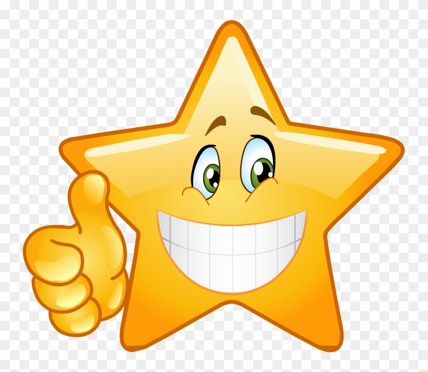 Love Smiley Face Clip Art Reminder Clip Art Black And - Star Smiley Face Clip Art - Png Download