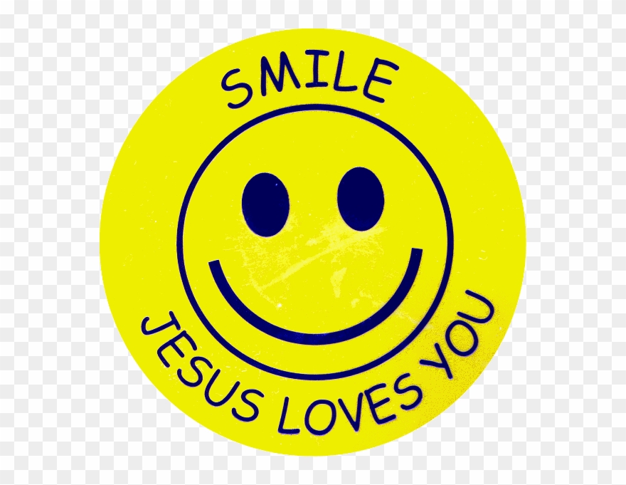 Church Smile Cliparts - Jesus Loves You Smiley - Png Download