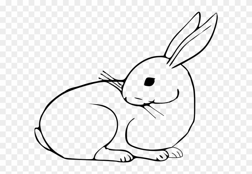 Clipart - Easter Rabbit - White Bunny Mugs - Png Download