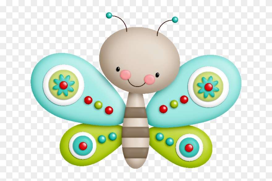 Pájaros, Buhos, Botones, Lazos, Flores, Cintas, Marcos - Flores Para Bebe Png Clipart