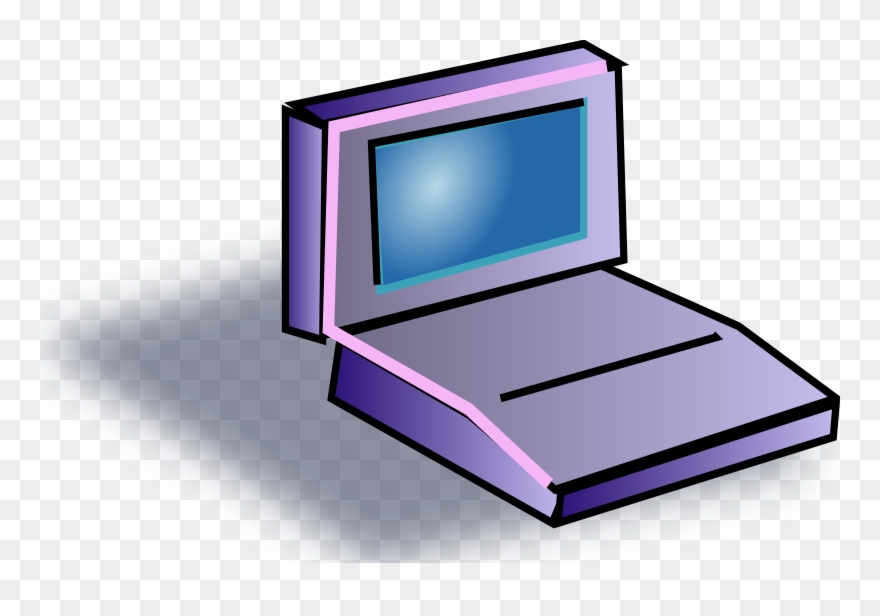 Free Net Laptop - Vector Graphics Clipart