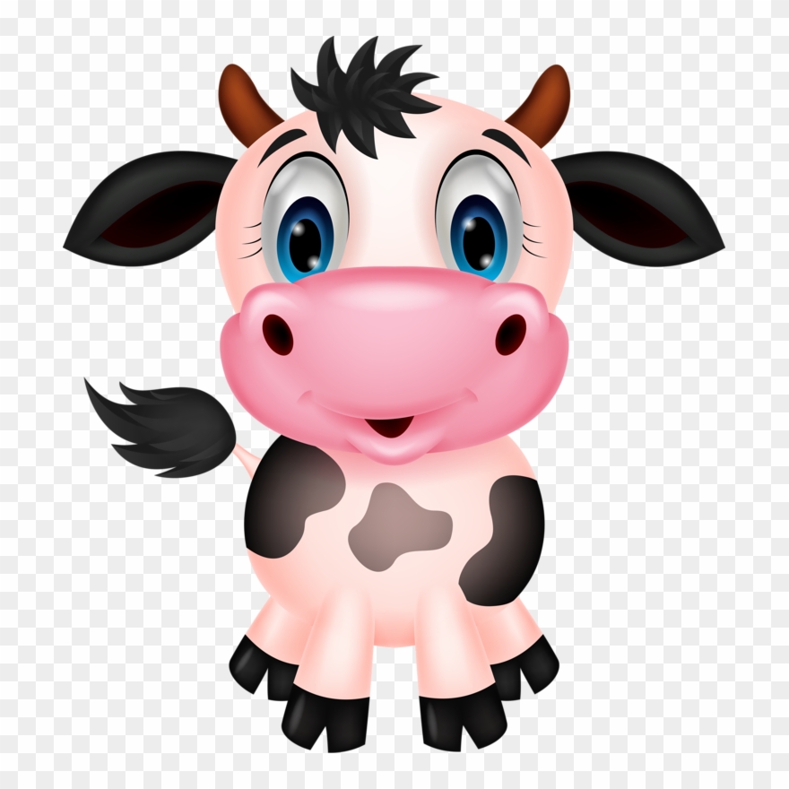 Vache - Dibujo De Vaca Tierna Clipart