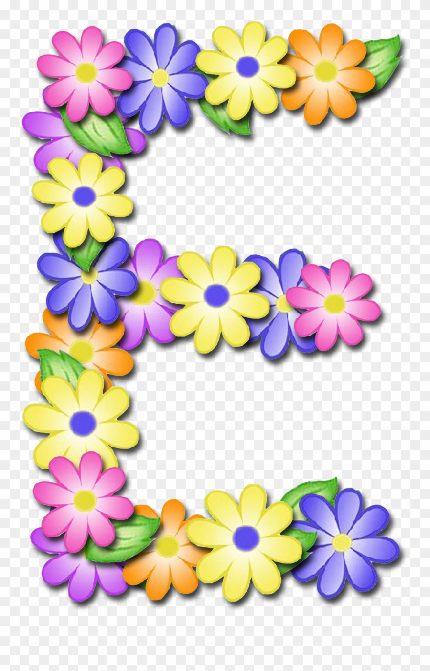 Lettere Dell'alfabeto, Lettere Monogramma, Font Con - Floral Letters Clipart - Png Download