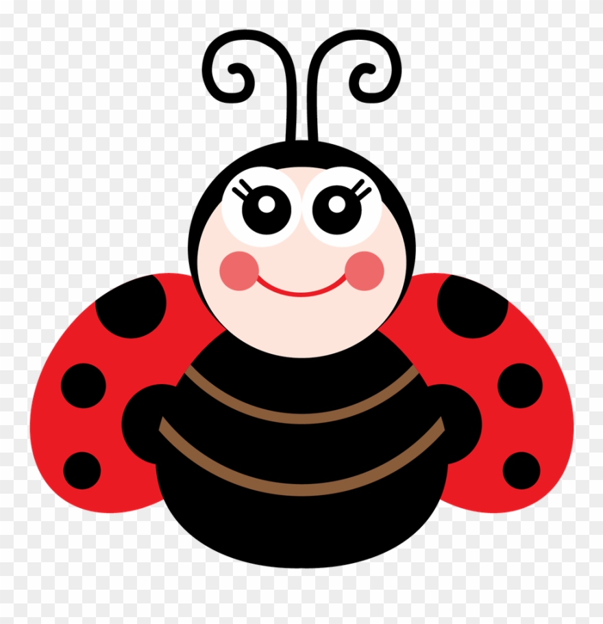 Joaninha - Minus - Cute Lady Bug Clipart - Png Download