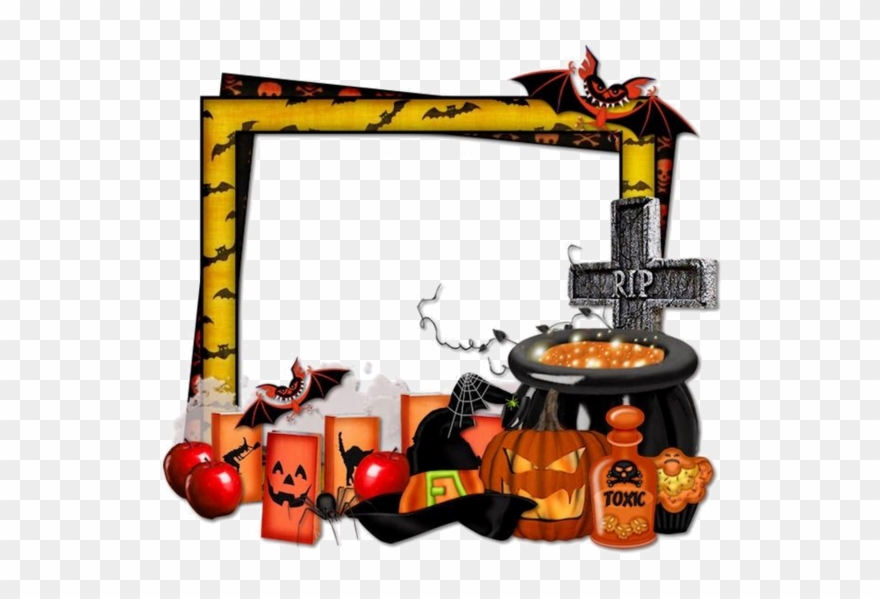 Cadres,halloween - .net Clipart