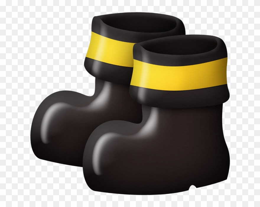 Bombeiro - Fireman Boots Clip Art - Png Download