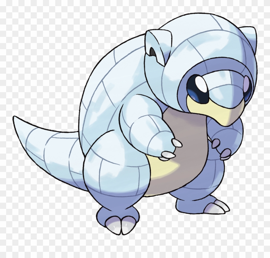 Pokemon Moon Exclusive Pokemon - Pokemon Sandshrew Alola Clipart