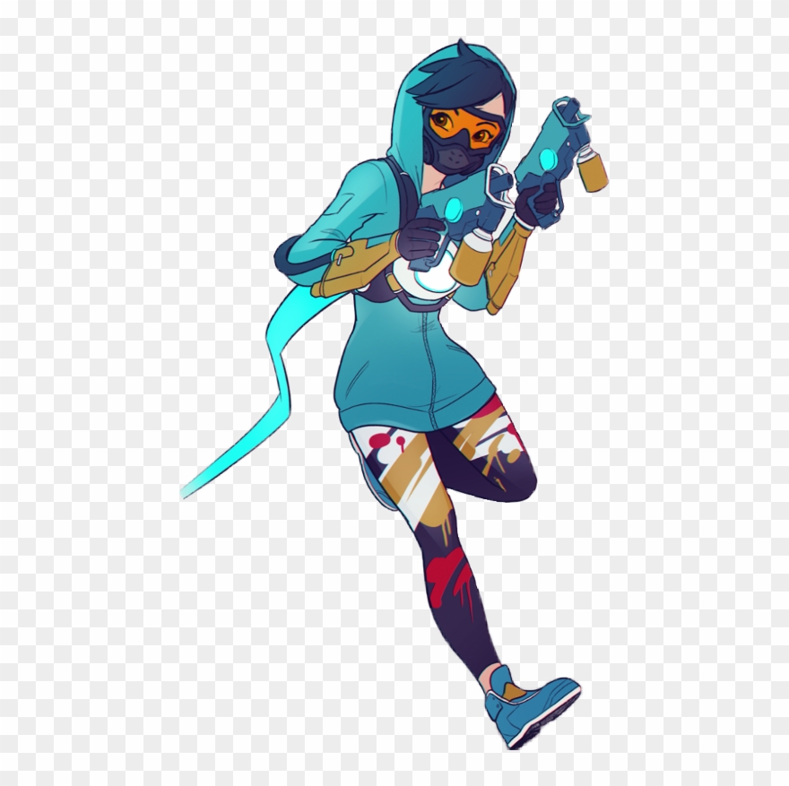 Graffiti Tracer Clipart