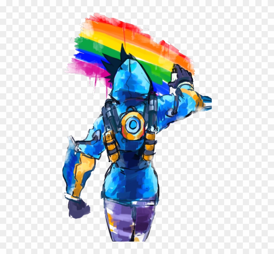 Tracer Overwatch Clipart