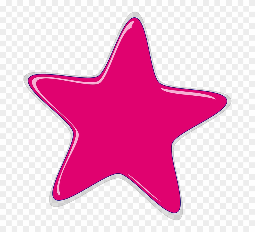 Star Pink Clipart