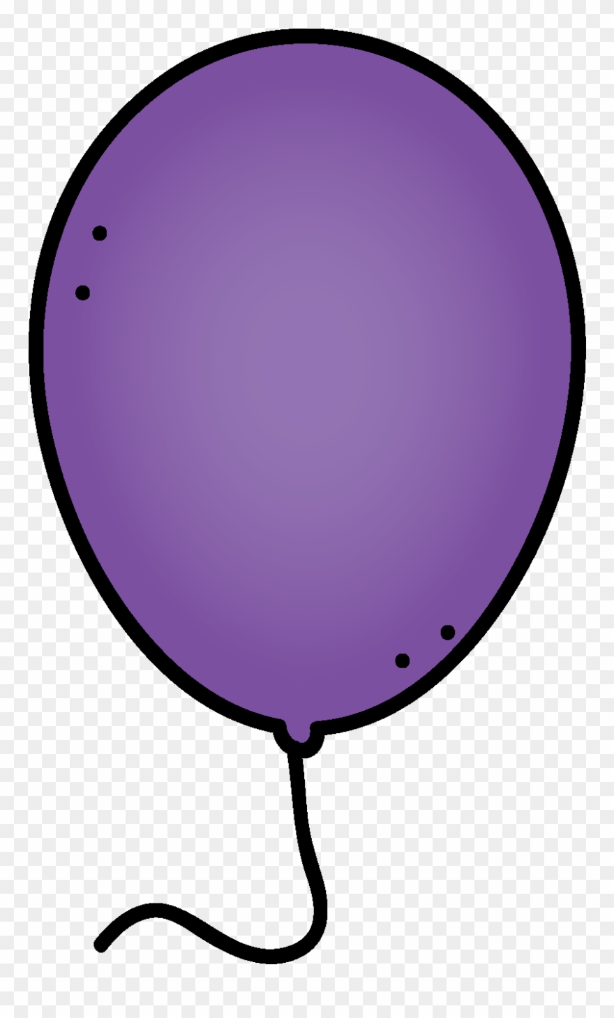 Balloons - Annoyed Face Clipart