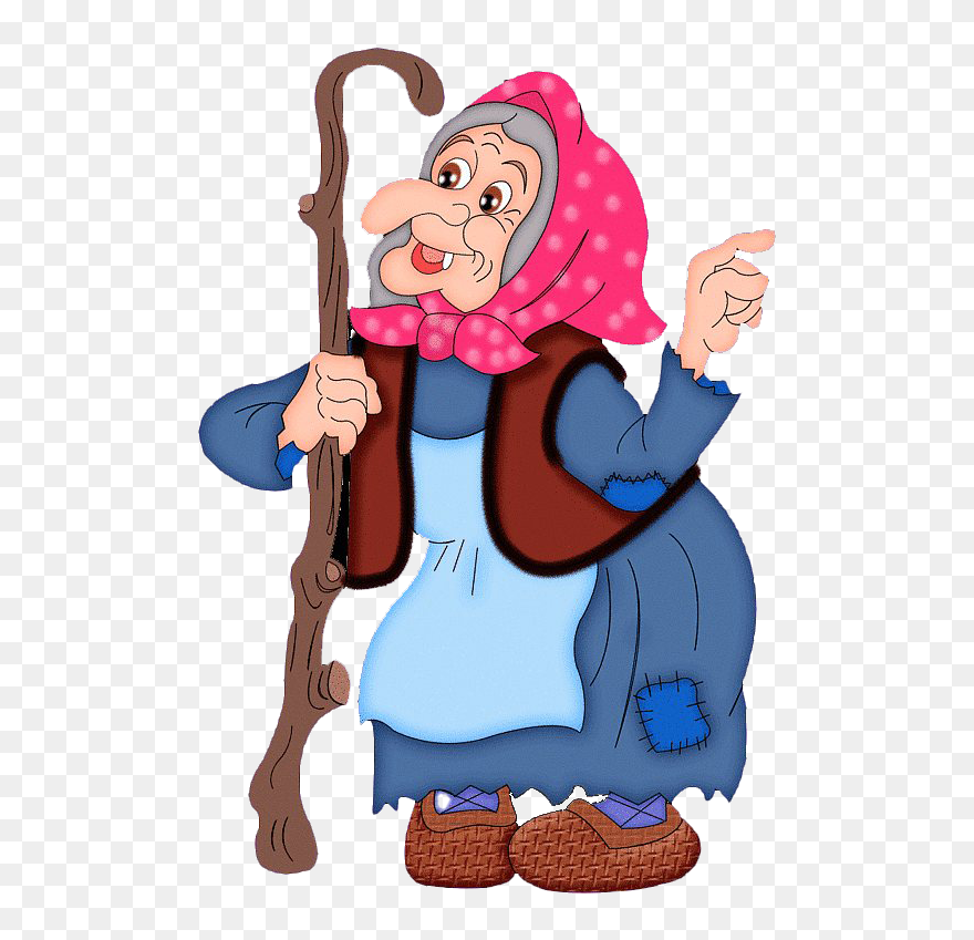 Výsledek Obrázku Pro Japanischer Koch Clip Old Women, - Hansel And Gretel Witch Cartoon - Png Download