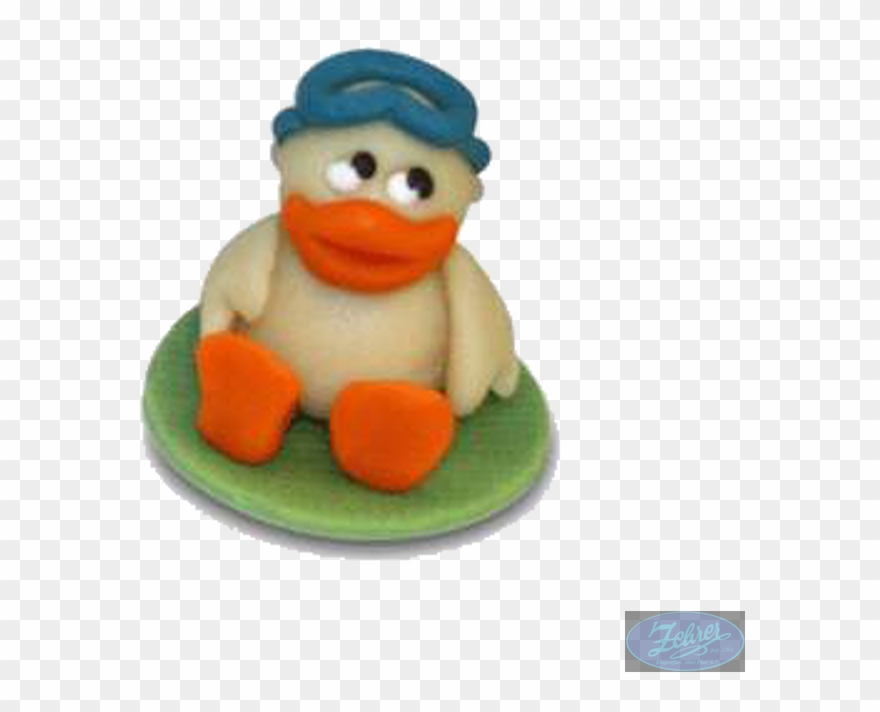 Marzipan Ente 7cm - Figurine Clipart