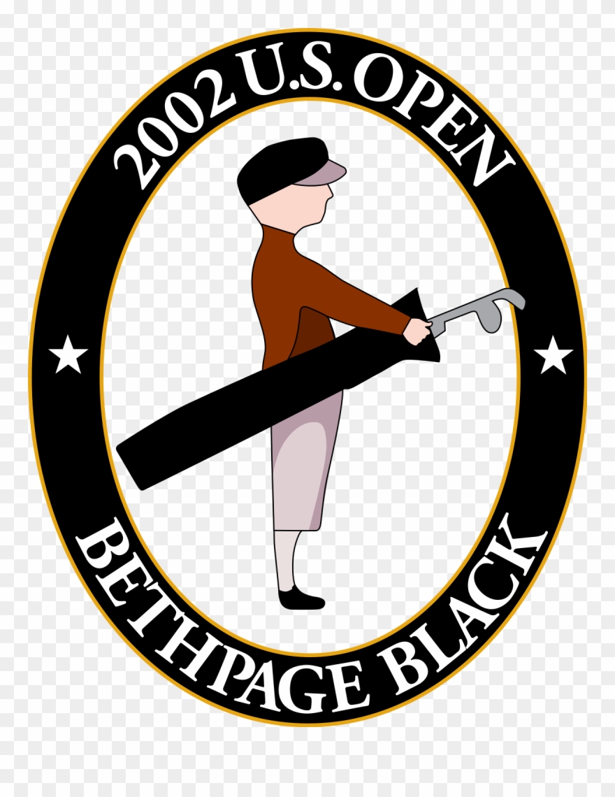 2002 Us Open Golf Clipart