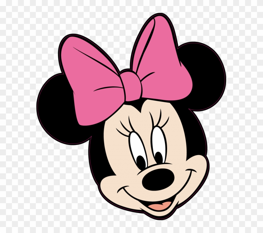 Sandra Calle On Pinterest - Minnie Mouse Head Pink Clipart