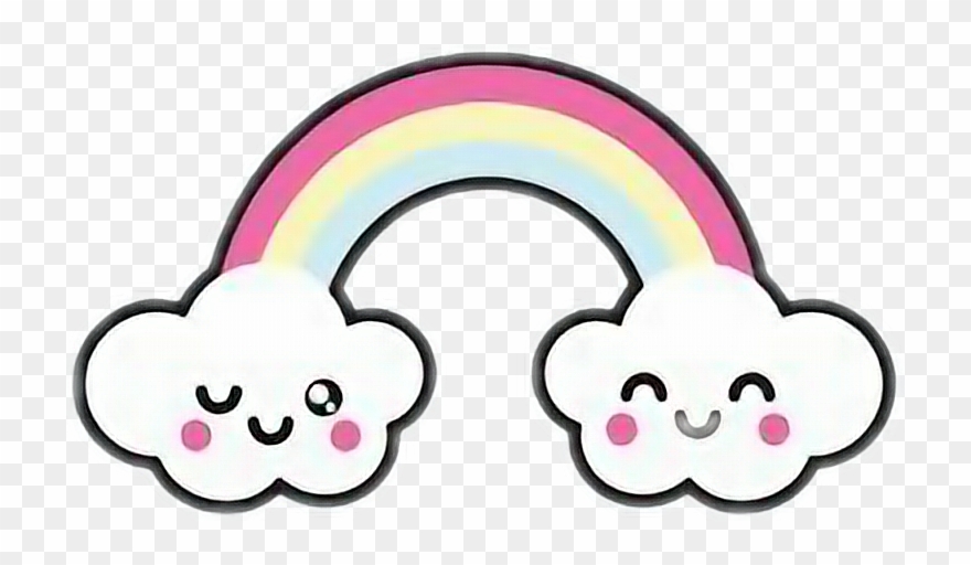 Report Abuse - Kawaii Imagenes De Arcoiris Clipart