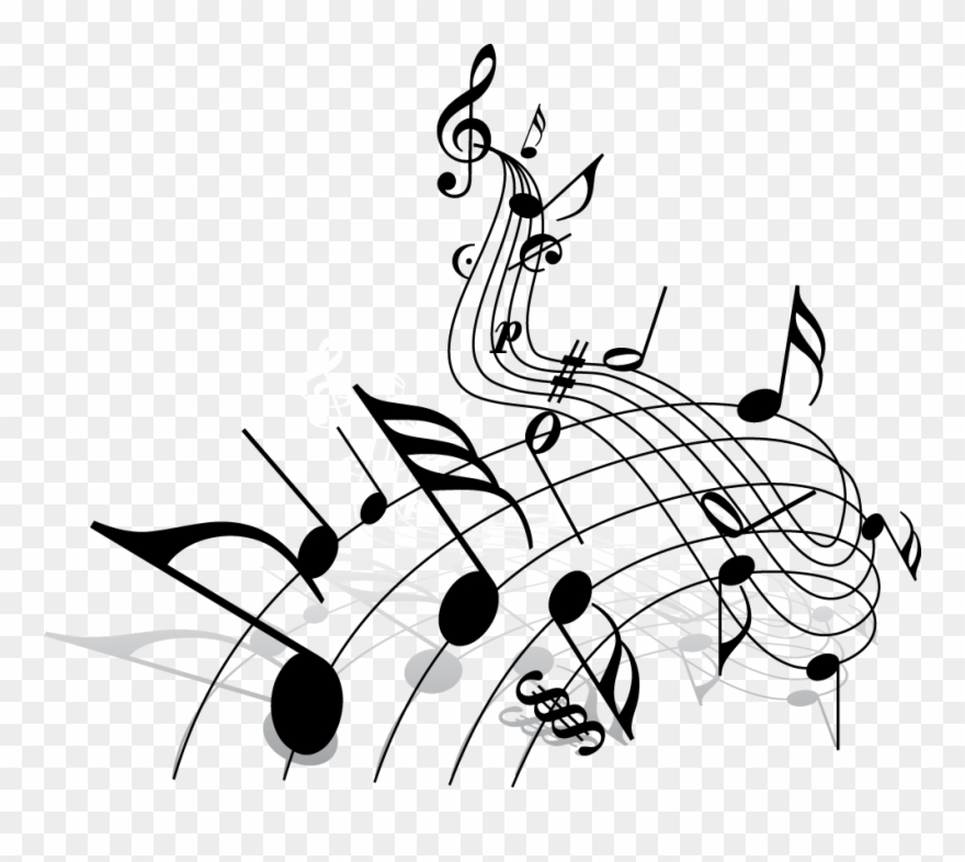 Embroidery - Notemusicali Png Clipart