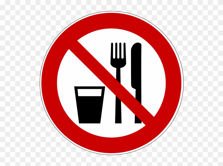 Din 4844 2 D P019 - Eating Or Drinking Sign Clipart