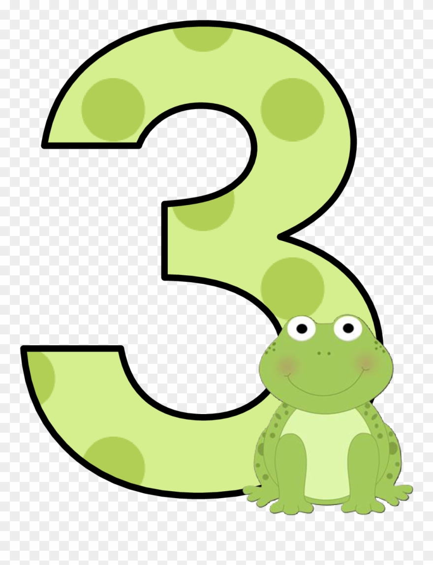 Ch B *✿* Numeros De Kid Sparkz Math Numbers, Tart, - Sapos Animado En Numero 5 Clipart