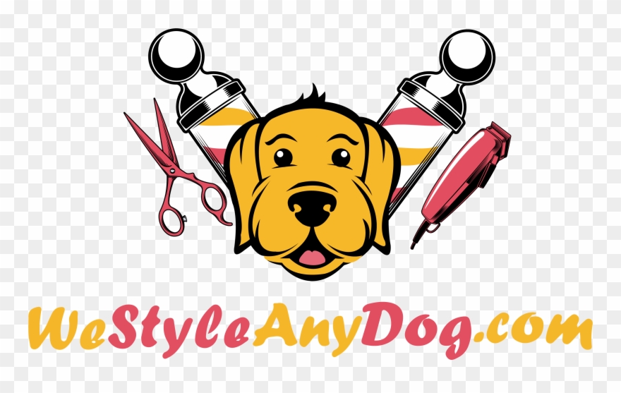 Local Rutland Mobile Dog Grooming - Dog Groomer Logo Clipart