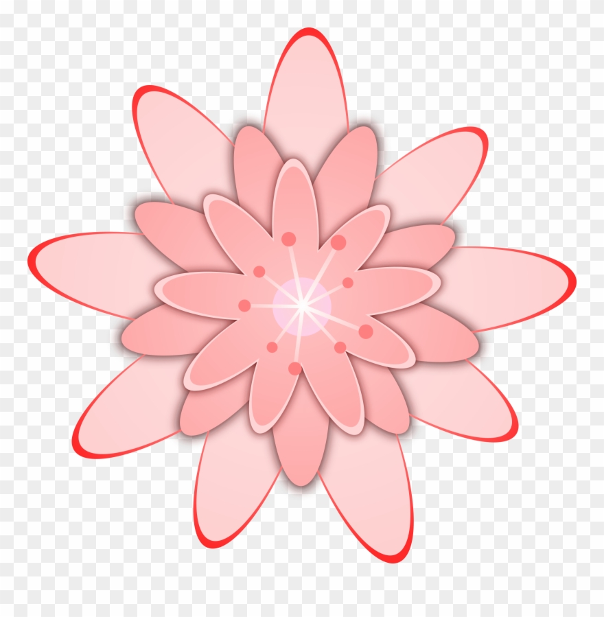 Big Image - Cactus Flower Clip Art - Png Download