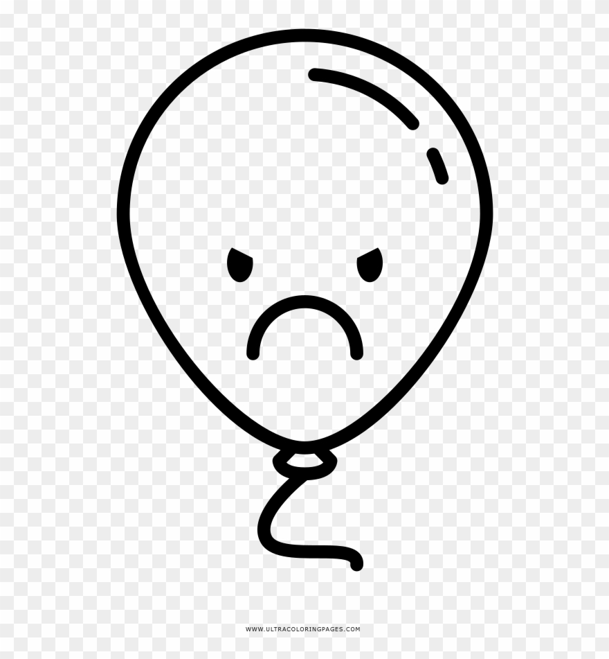 Ballon Ausmalbilder - Coloring Pages Transparent Clipart