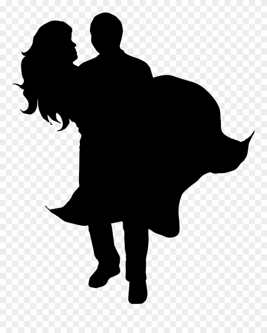 Hochzeitspaar - Silhouette Dancing Man In Suit Clipart