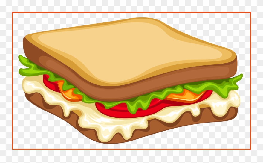 Incredible Sandwich Png Clipart Vector Image Gallery - Egg Sandwich Clip Art Transparent Png