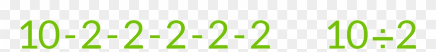 Multiplication Division Same But Different 10 Div 2 - Graphics Clipart