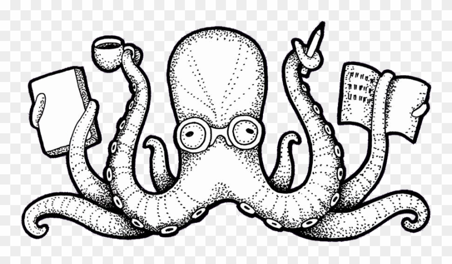 Welcome To Dictopus - Octopus Clipart
