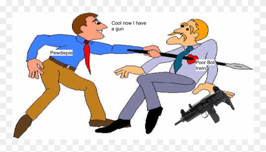 Someone Getting Stabbed Clipart