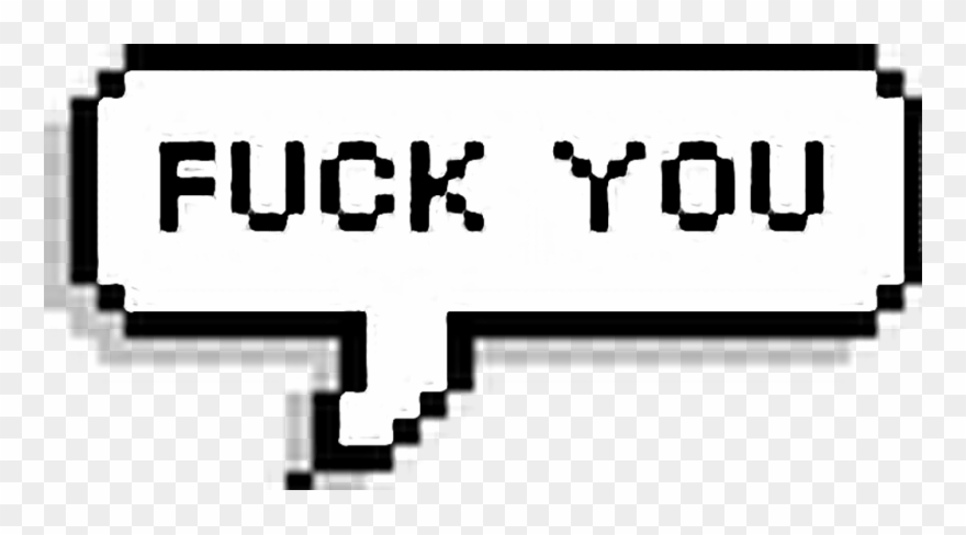 Fuck Sticker - Love You Speech Bubble Png Clipart