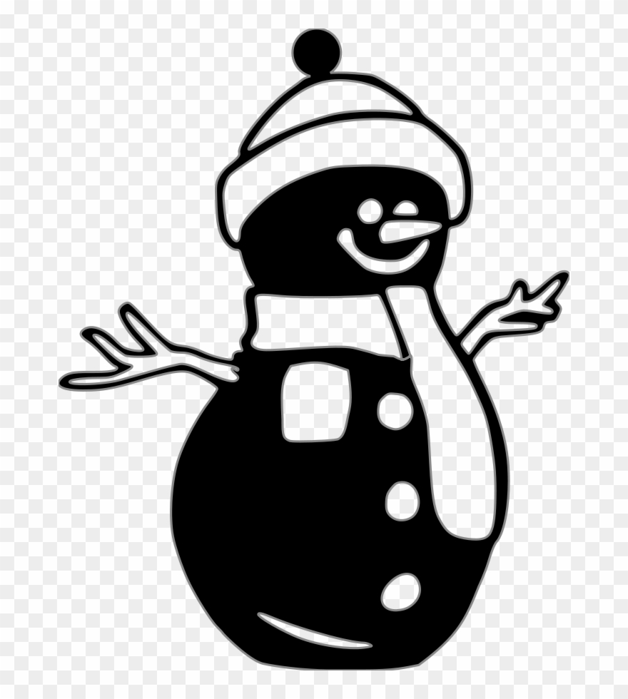 Snowman File Size Clipart
