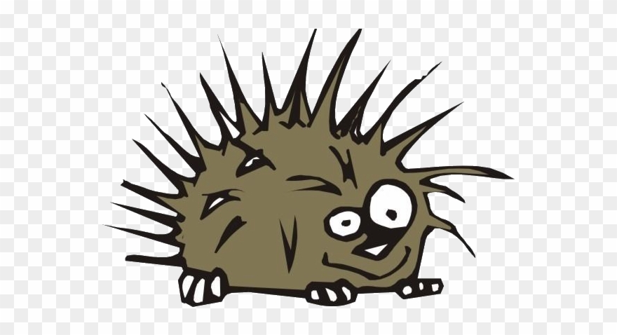 Cartoon Clip Art Transprent Hxerisson Silhouette New - Png Download