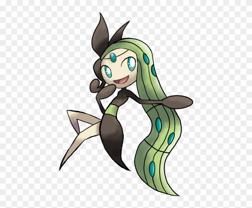 Meloetta By My Boyfriend &lt - Cartoon Clipart