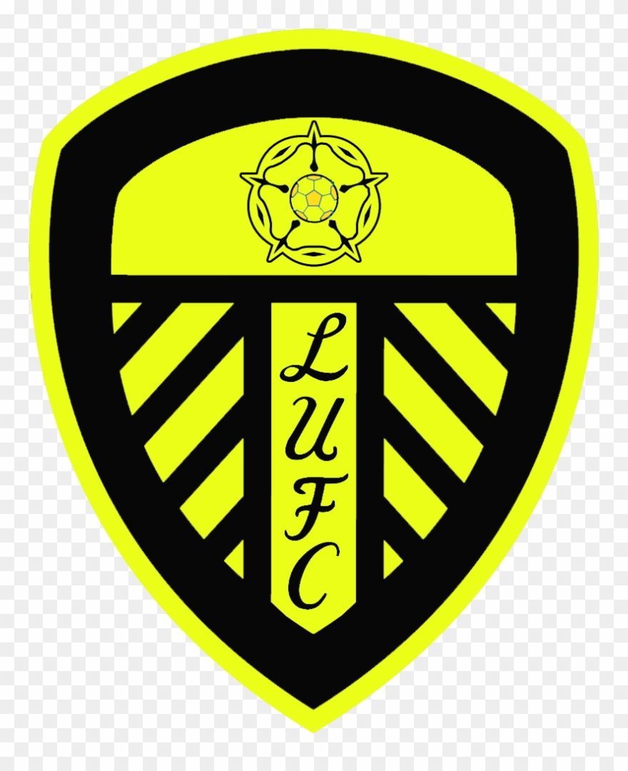 Black Leeds United Badge Clipart