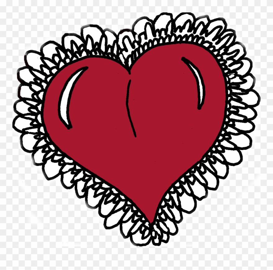 Clipart Heart Stamp January 29th, - Heart - Png Download