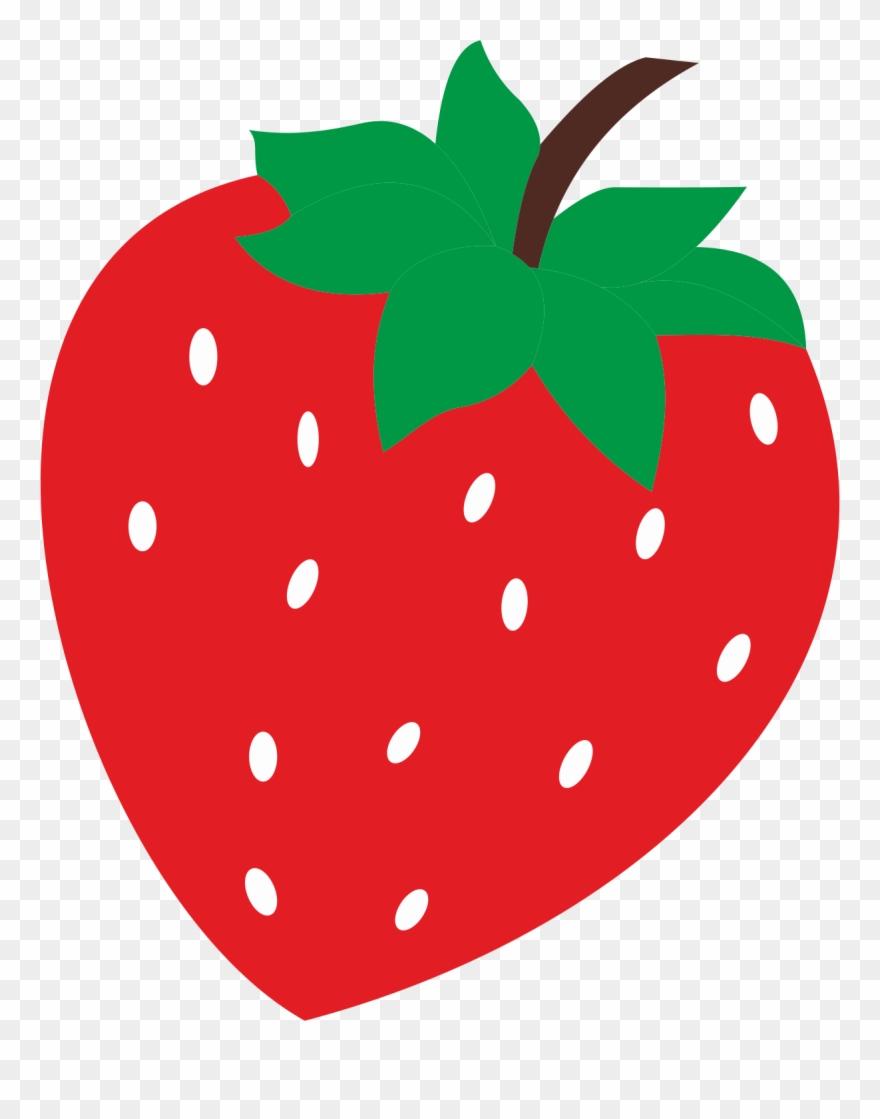The Strawberry Is - Graphic Strawberry Clipart