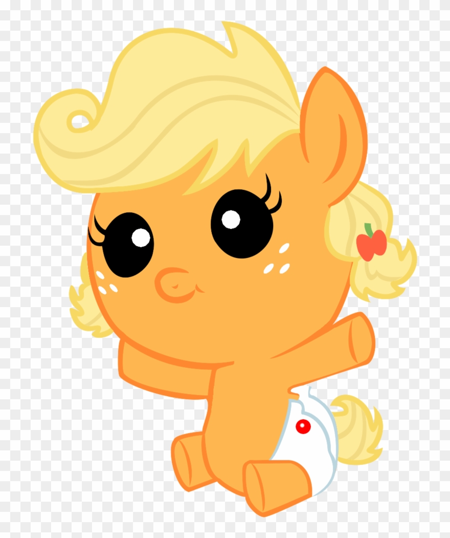 **toyguymcderp Rolled Image** My New God - Baby Pony Cartoon Clipart