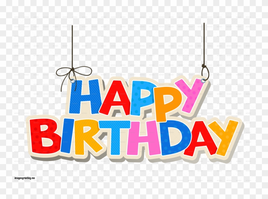 Pin Elegant Happy Birthday Clipart - Birthday - Png Download