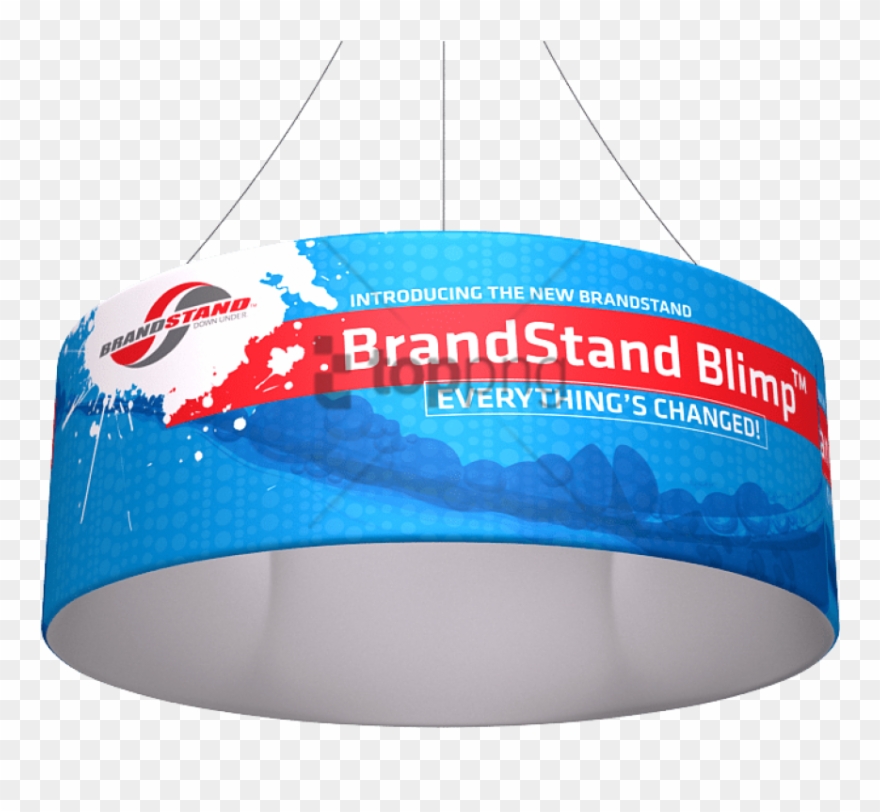 Free Png Download 10ft X 36in Blimp Tube Hanging Banner - Shark Clipart