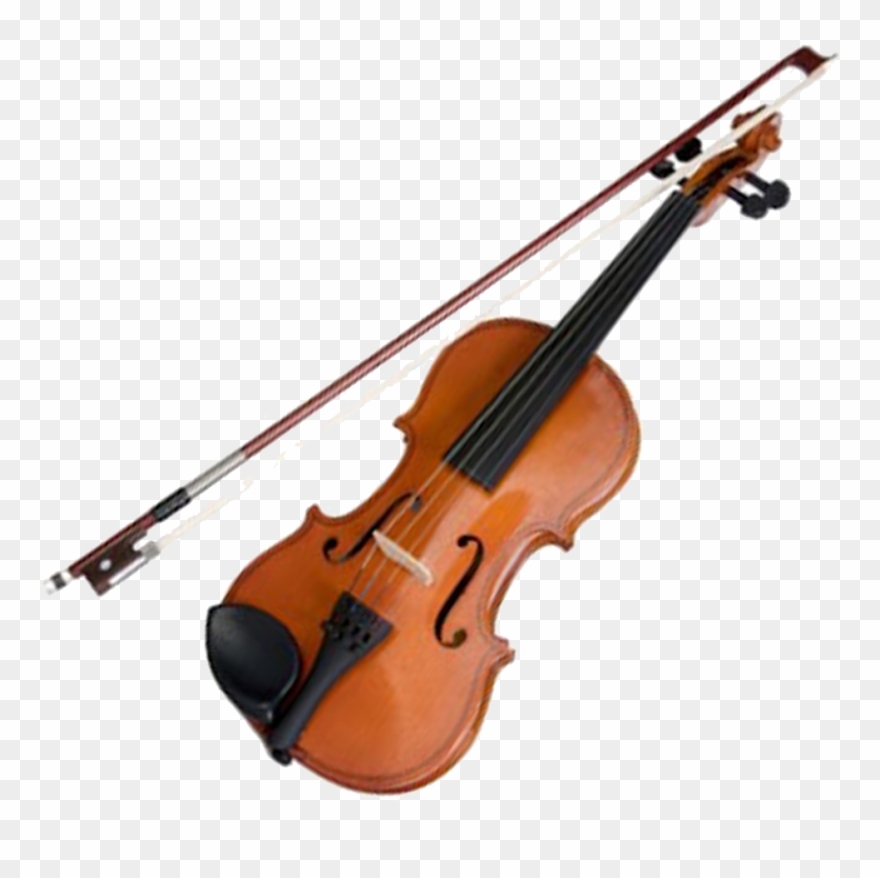 Violin & Bow - Violin Y Arco Clipart
